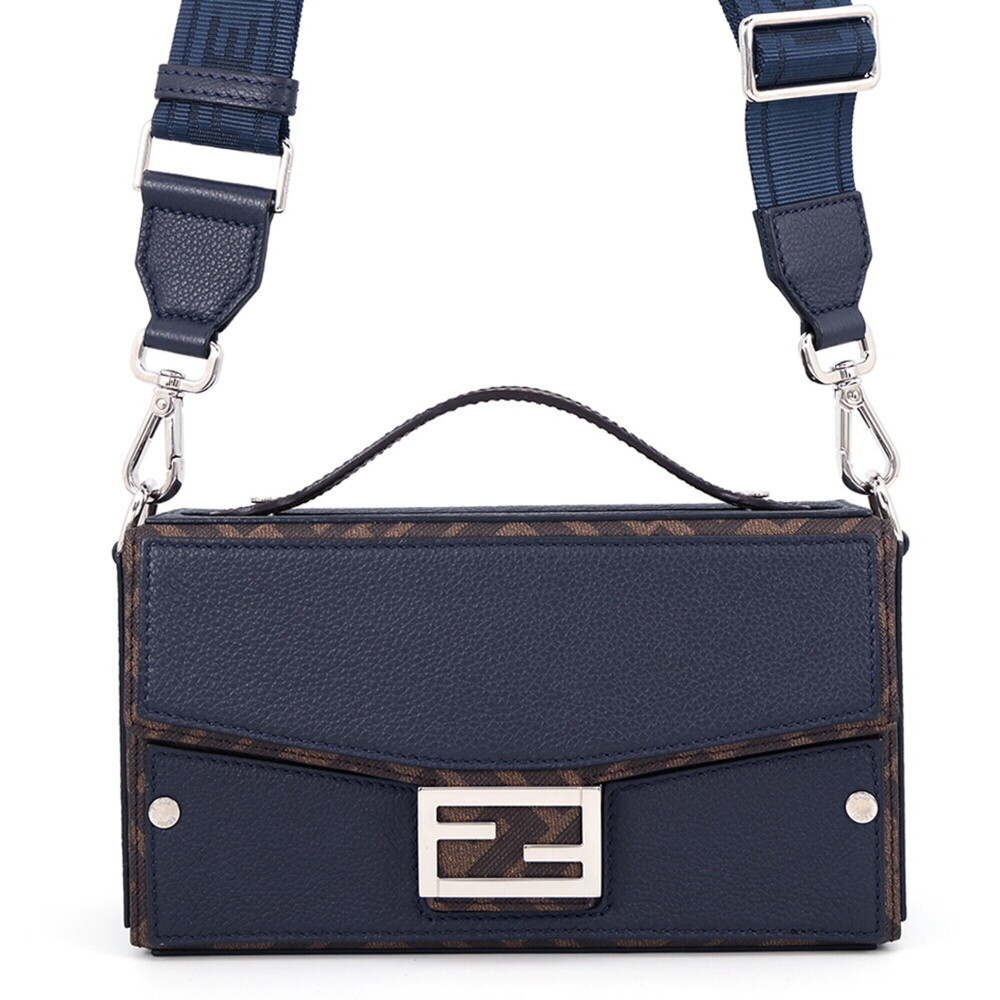 Fendi Shoulder Baguette Soft Trunk Leather 7VA565 FENDI 2-way Handbag